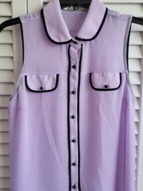 Chloe K Sheer Blouse